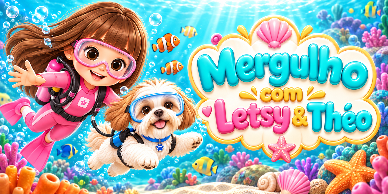 Mergulho com Letsy e Théo em um oceano cheio de vida